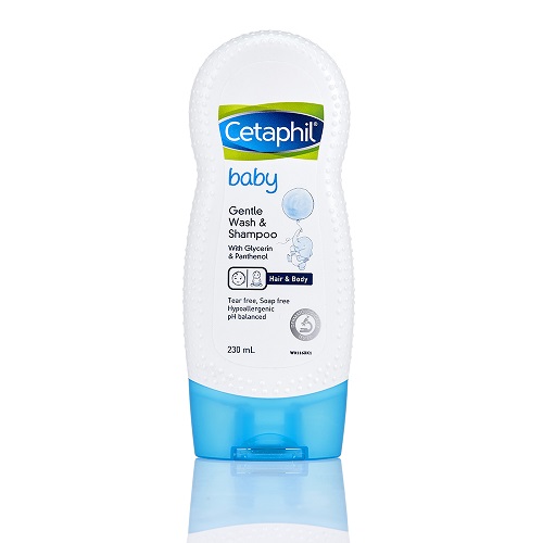 Sữa tắm và gội cho trẻ em Cetaphil Baby Gentle Wash & Shampoo