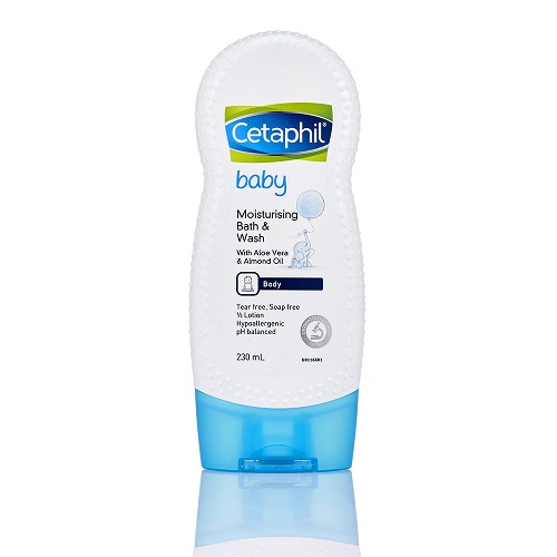 Sữa tắm dưỡng ẩm da cho bé Cetaphil Baby Moisturising Bath & Wash